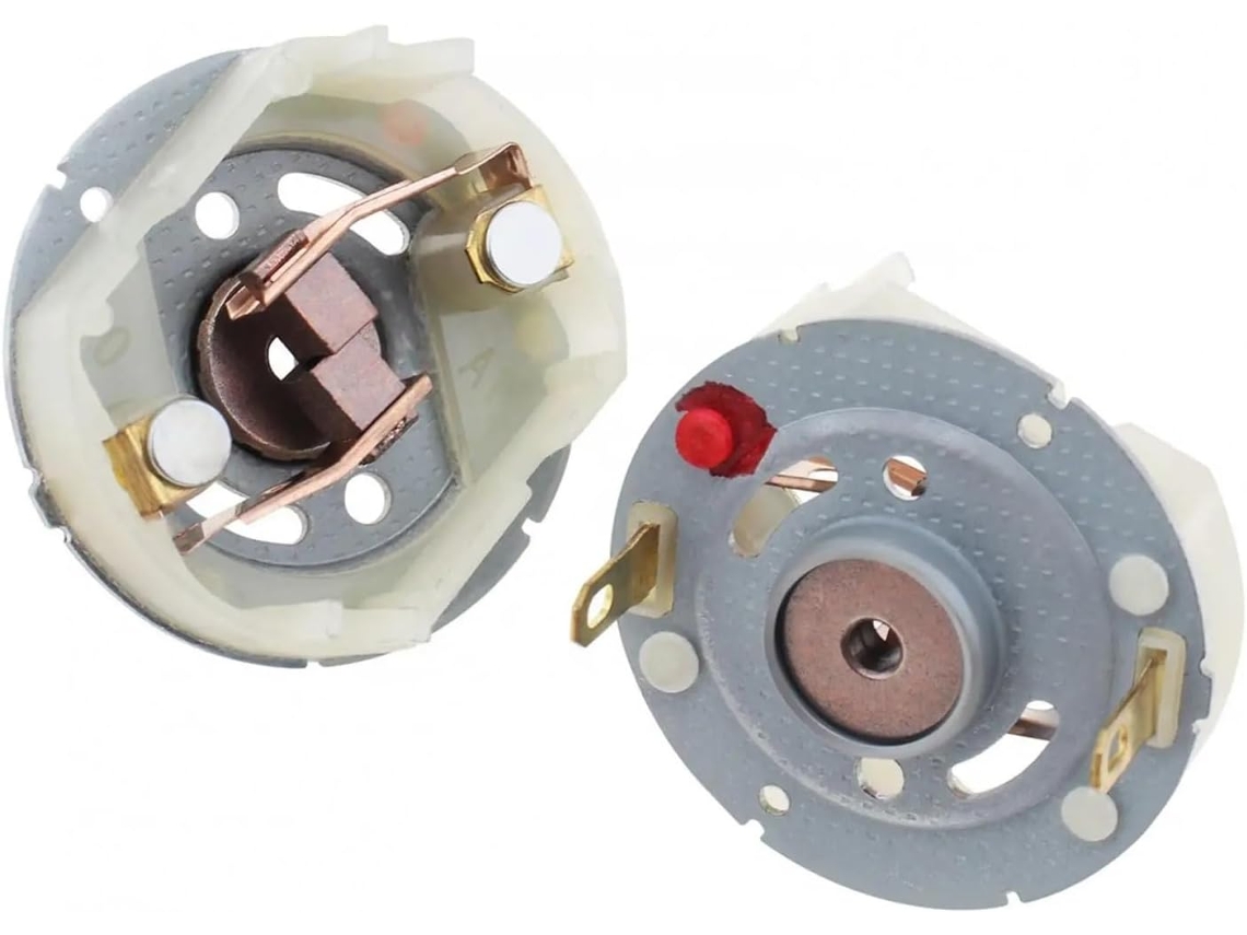 2 De Carvão Para Motor Arranque Cc R380 Elétrica R360 R370 R390