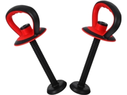 Conjunto De 2 Kettlebells Com Alças Ajustáveis, Barra E Base Em