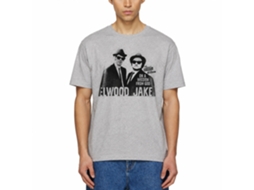Rockinstone The Blues Brothers Movie Mission From God Heather Gray Adult T-shirt Size:xxl