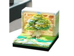 Calendário 3d | Almanaque 2026, Calendário Com Blocos Destacáveis Com Tema Da Natureza Para Casa, Escola, Vayotoy