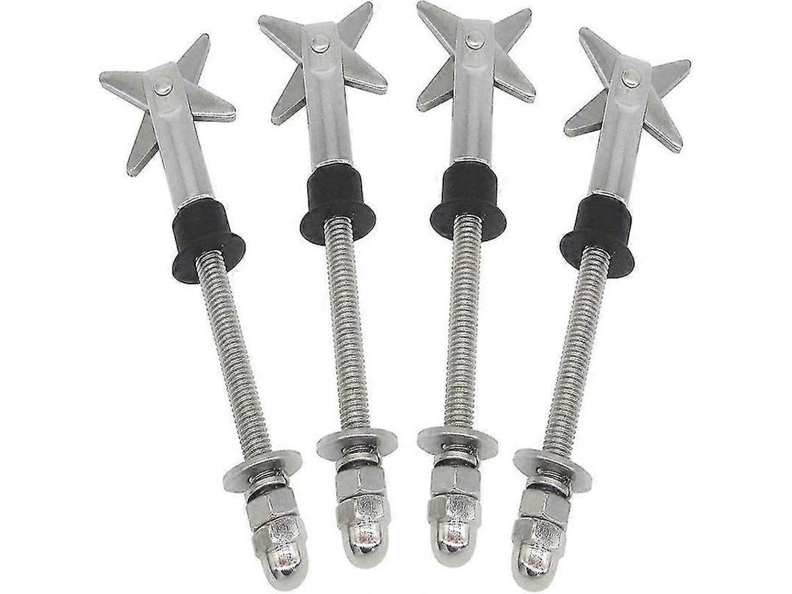 Pacote De 4 Âncoras Articuladas Parede Cavitária Aço Inoxidável 304 M8x150mm
