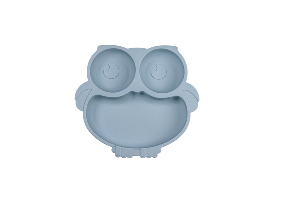 Prato De Jantar De Silicone Prato De Jantar De Coruja LMWT