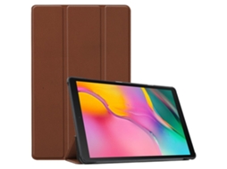 Capa Para Tablet Lurelia, Compatível Com Samsung Galaxy Tab S6 Lite 10.4 P610/p615 2020 Fina E Leve, Castanho, Dobrável Com Suporte