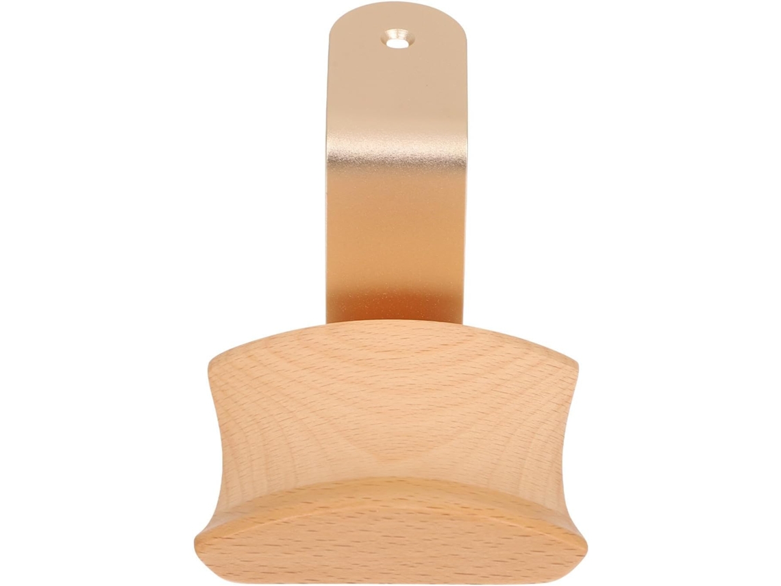 Suporte Para Fones De Ouvido Em Liga De Madeira Maciça E Gancho De Parede Em Alumínio Prático Para Guarda-chuvas