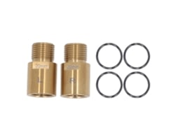 2026 extensor de Pedales de Bicicleta de Acero 20mm Oro Espaciador Extendido para Pedales Con Rosca 9/16 Pulgada