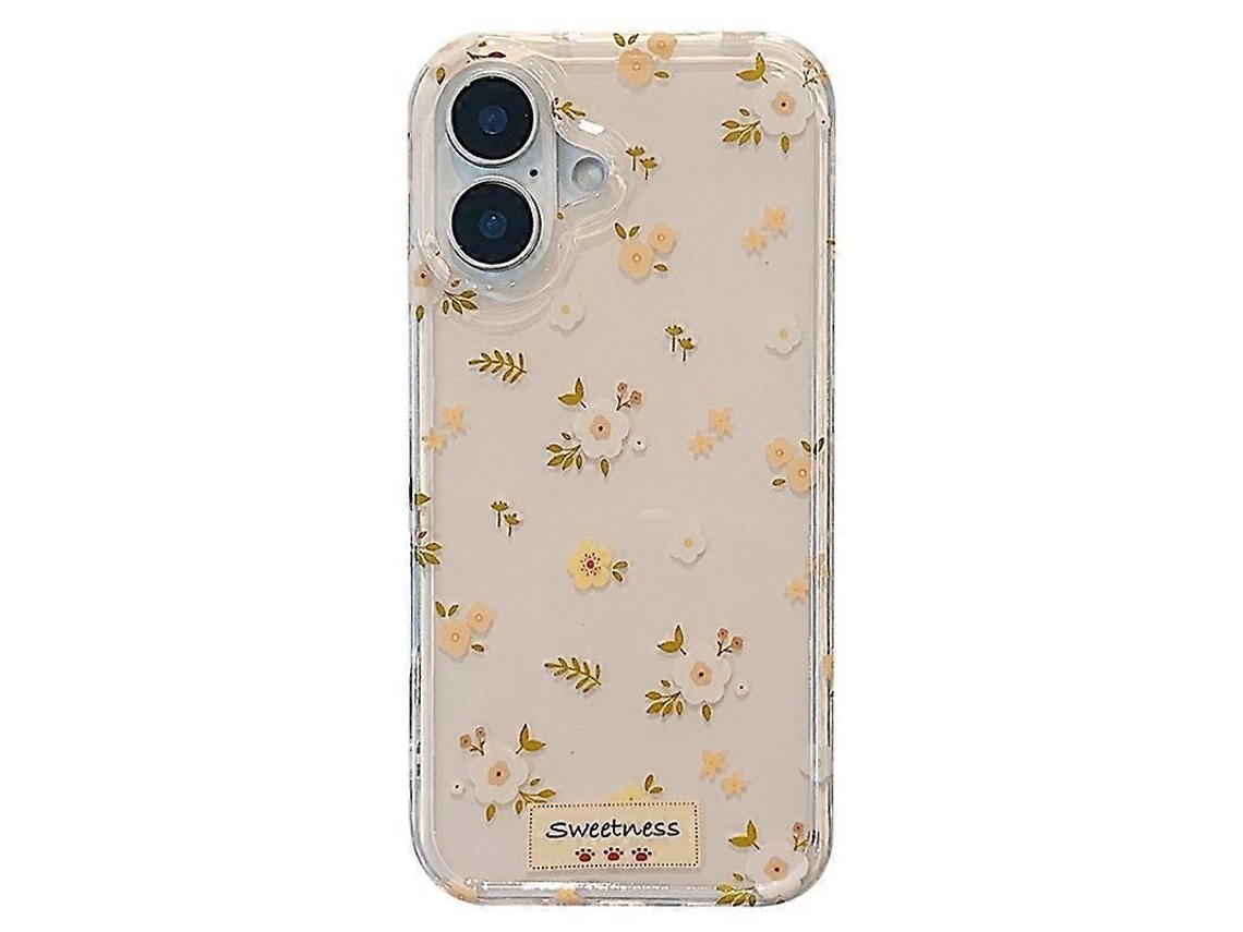 Capa De Celular Tpu Com Estampa Floral Imd Dupla Face