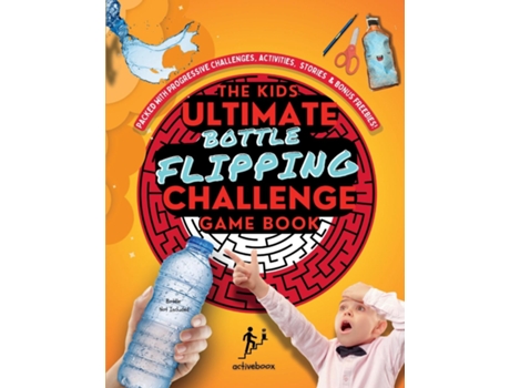 Livro Kids Ultimate Bottle Flipping Challenge Game Book de J A Thompson (Inglês)