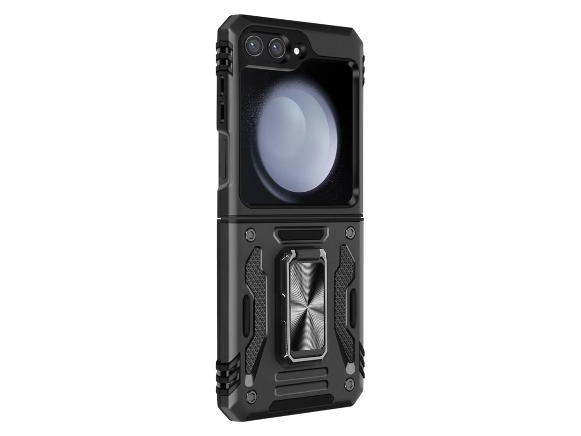 Capa Para Samsung Galaxy Z Flip 5/z Flip 5 S Ushion Acrílico Preto