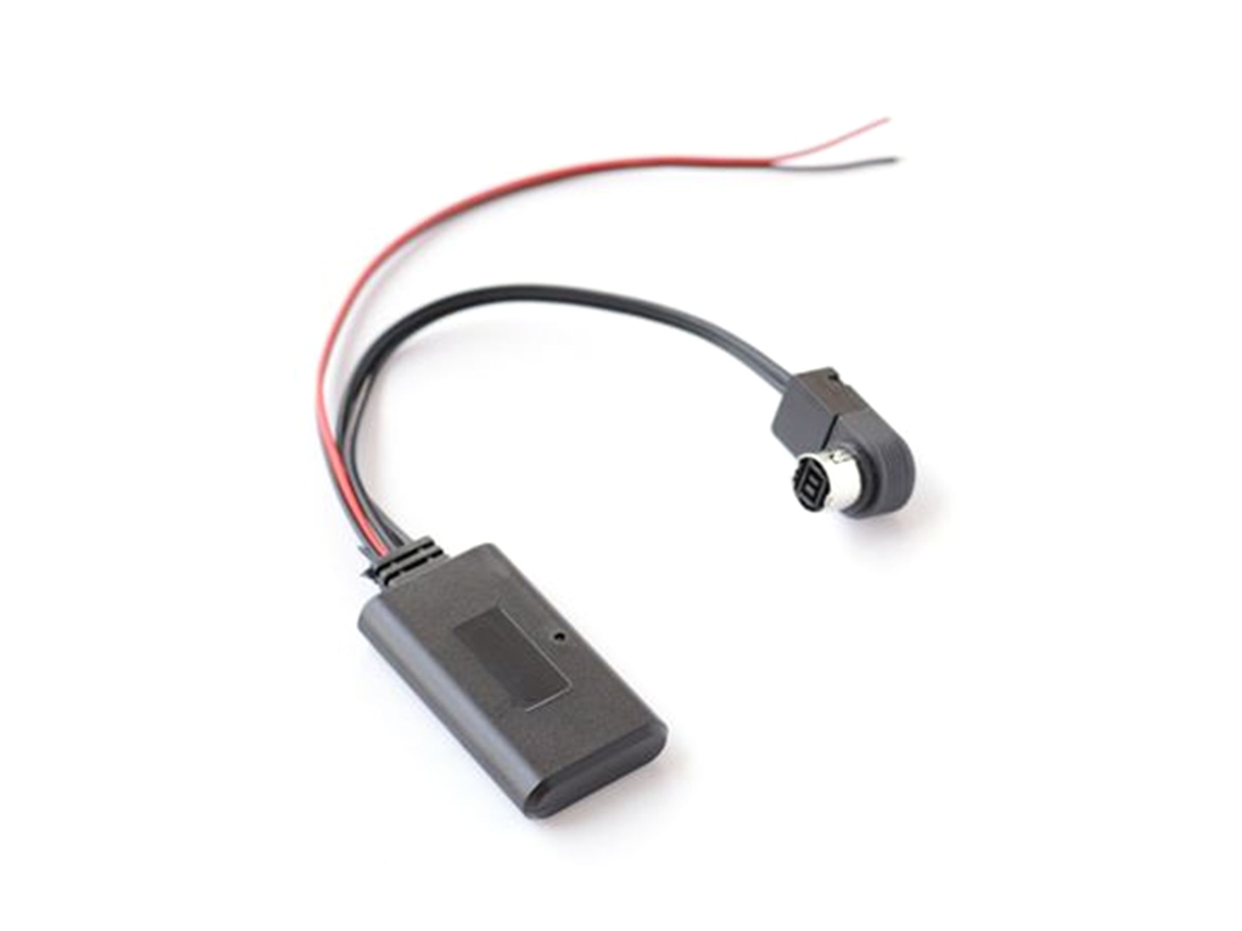 Cabo Adaptador De Áudio Auxiliar Sem Fio Compatível Com Bluetooth 5.0 Para Alpine Cva 1004, Dva 9965r, Ida X100, Ida X200 E Cda 9812. Aquaforge