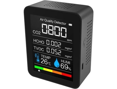 Detector inteligente de CO2 - YOUKUKE - Multidetecções - 400-5000PPM YOUKUKE