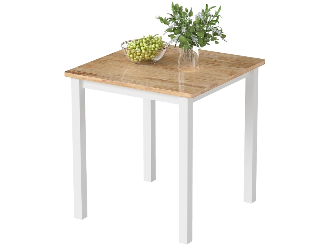 Mesa de Jantar Redonda para 2 Pessoas, Mesa de Jantar Moderna para Sala de Estar, Jardim, Aço, Ø60 X 72 Cm, Preta LAMAISON