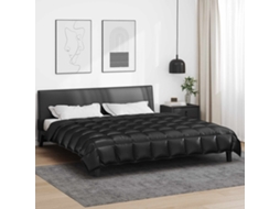Vidaxl Edredom De Inverno 200 X 220 Cm 450 Gsm Preto