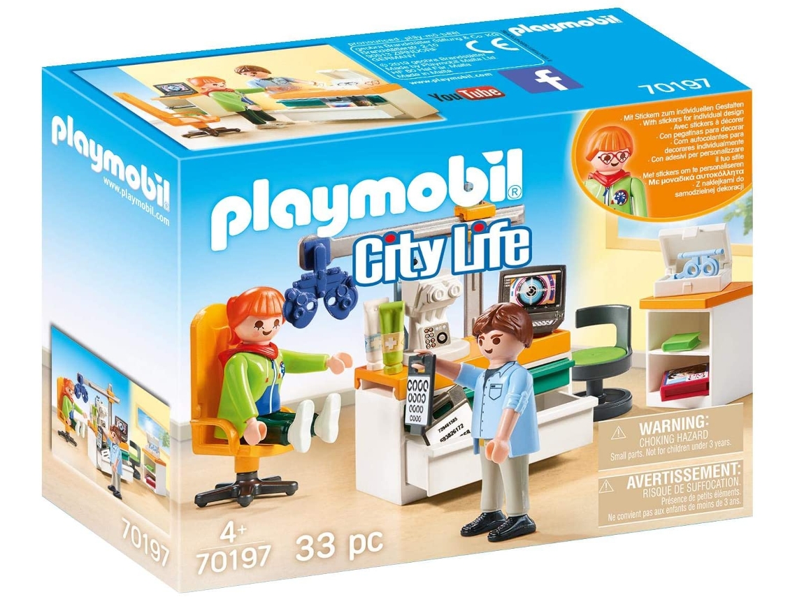 Playmobil 70197 Oftalmologista-