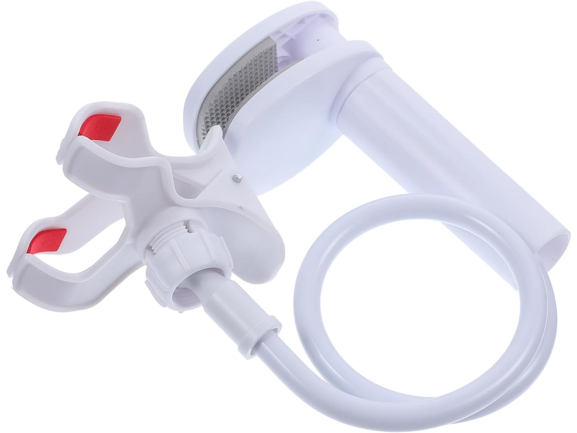 Suporte Compacto Para Celular Em Abs Com Clipe Ajustável De 0 A 8 Cm.