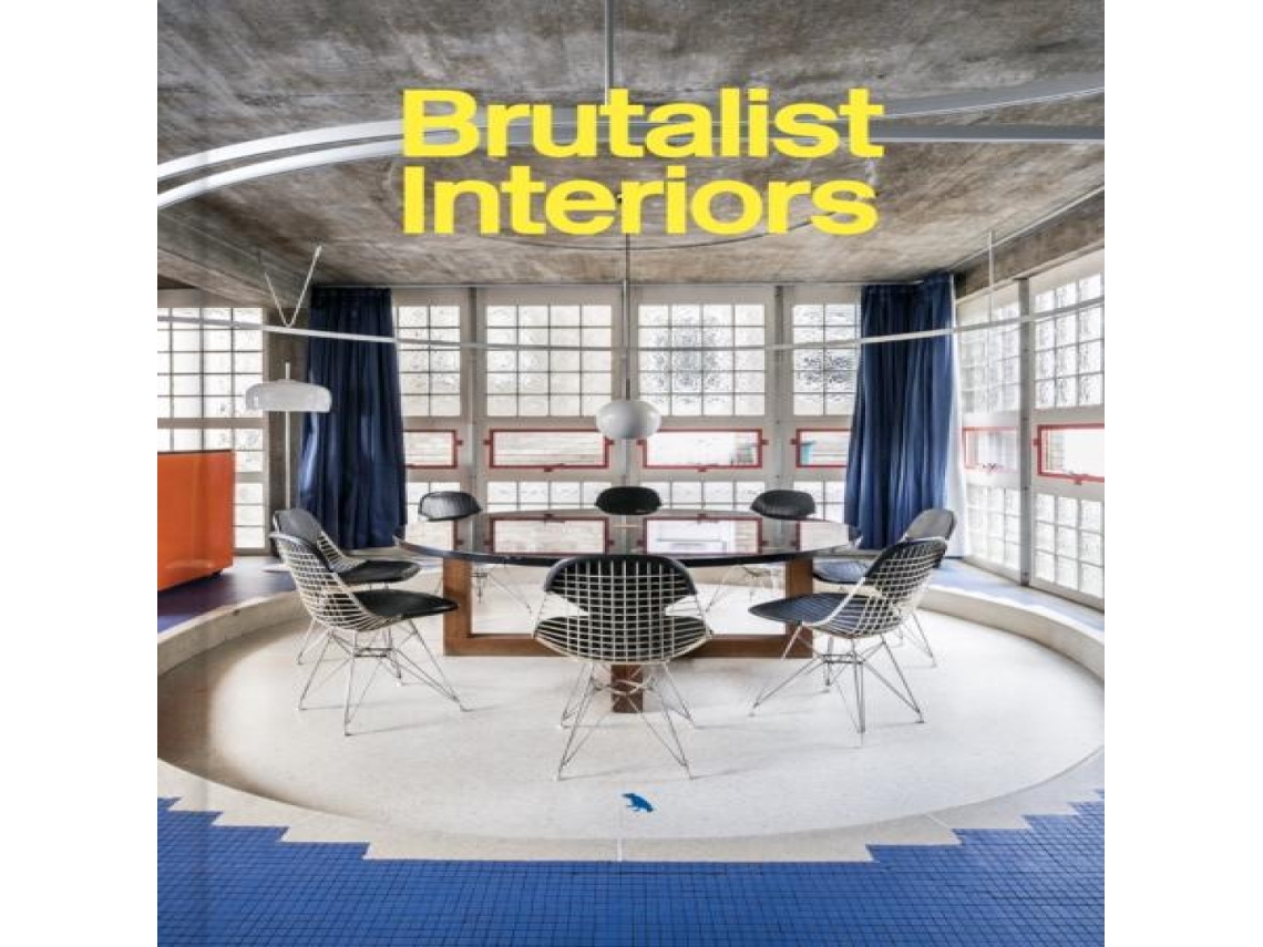 Livro Brutalist Interiors de Blake Gopnik (Inglês)