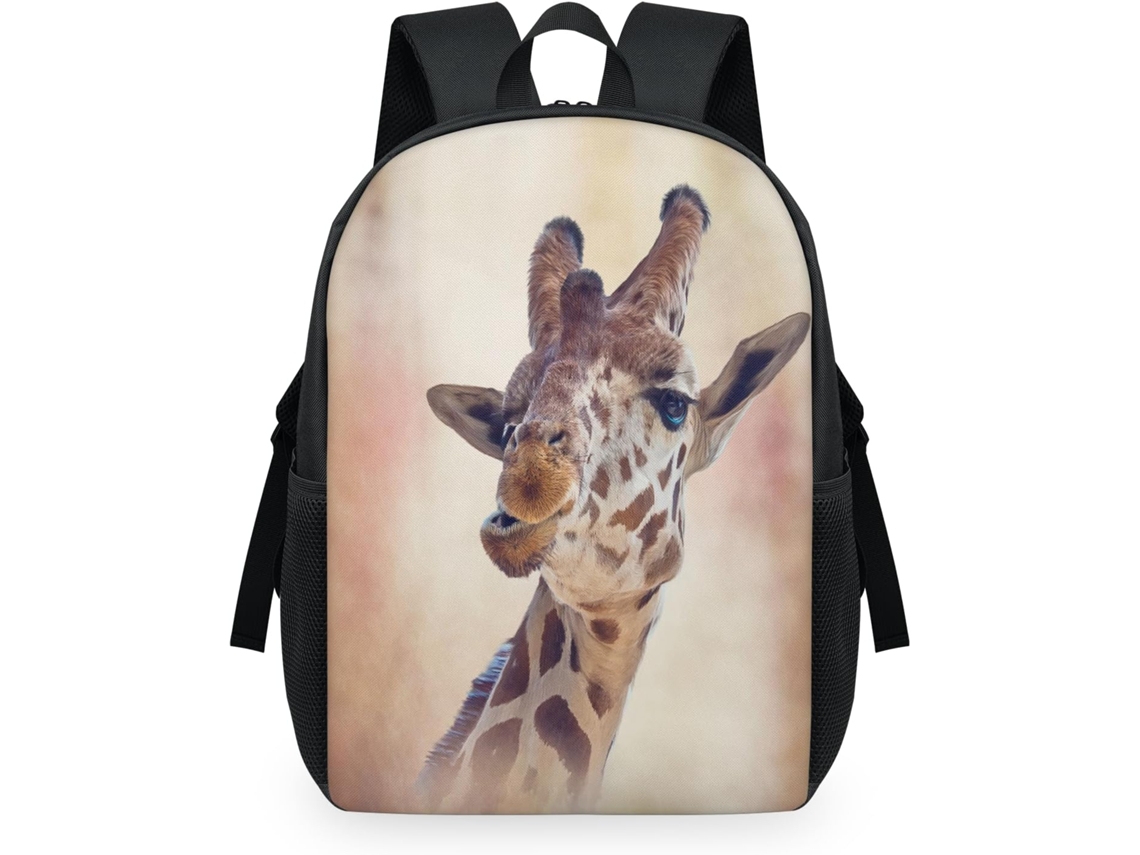 Mochila Tropicallife com Estampa de Girafa POLÍESTER 32.5x15x44.9 cm