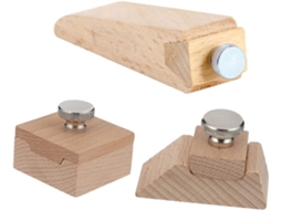 Bloco De Lixa Manual De Madeira Chanfrado, Conjunto De 3 Peças