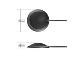 Aetheria microfone Condensador Omnidirecional Usb para Reuniões, Conferências e Computador Desktop