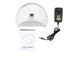 Lâmpada De Secagem Led Uv Inteligente Para Esmaltes De Unhas Em Gel Ferramentas De Manicure Branca