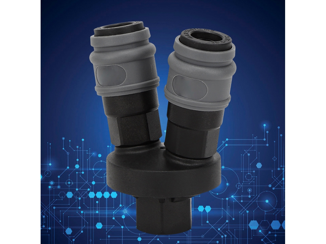 Laxiscreed Conector Rápido Em Aço E Plástico Para Ligação Biaxial De Design Redondo
