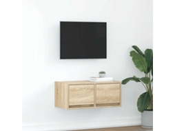 Vidaxl Móvel De Tv 60x31x25,5 Cm Derivados De Madeira Carvalho Sonoma