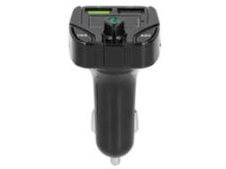 Adaptador transmissor/carregador para carro mãos livres Fm Bluetooth 5.0 com microfone integrado e carga 3.1A