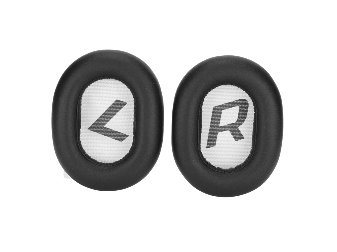 Lurelia Almofadas Auriculares Para Auscultadores Backbeat Pro 2 E Voyager 8200 Uc, Em Couro Proteico E Foam De Mória, Vermelho
