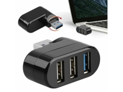 Adaptador 3 Port Usb 3.0 Multi Hub Splitter*