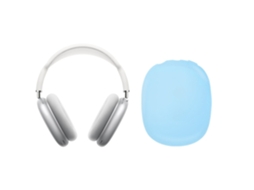 Capa De Silicone Skin Touch Para Airpods Max Azul Brilvibera