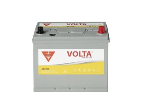 Bateria para Carro VOLTA BATERIAS Asia Gold 75Ah - 750A