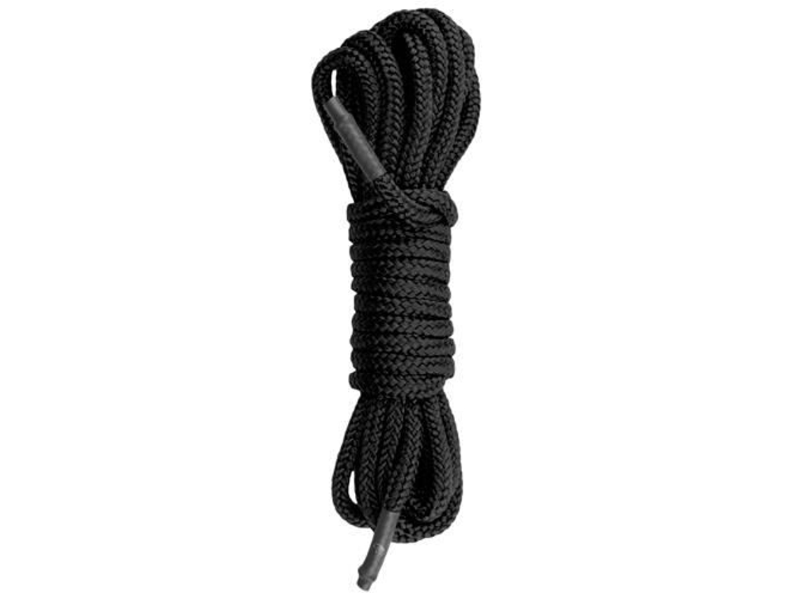 Corda De Escravidão - Easytoys Fetish - 10 M - Preto - Durável - Lavável