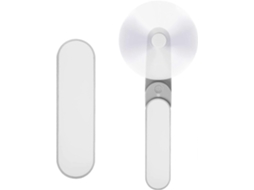 Mini Ventilador Portátil, De Bolso Pequeno Recarregável Usb (white1 Pack)