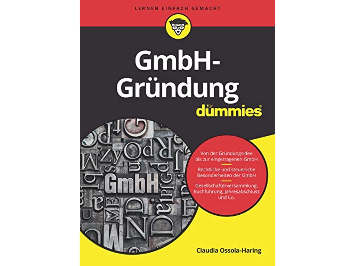 Livro GmbH–Gründung für Dummies Für Dummies de Claudia OssolaHaring (Alemão)