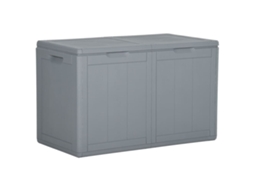 Storage Box, Storage Boxes Vidaxl Cinzeto Polipropileno (n/a)