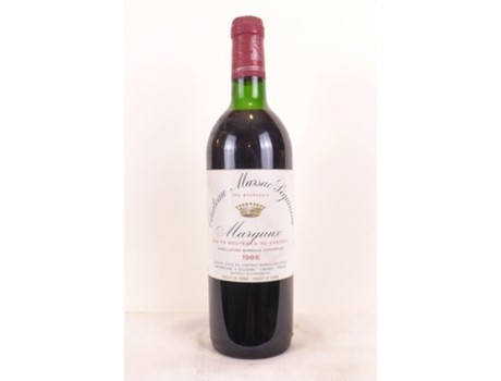 Vinho Tinto CHÂTEAU MARSAC SÉGUINEAU 1986 (75 cl - 1 unidade)