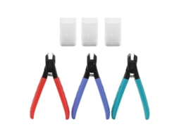 3pcs Alicate De Unha Com Tampa Protetora Anti-suja Para Unhas Grossas Alicate De Unha Grande Manicure Pedicure