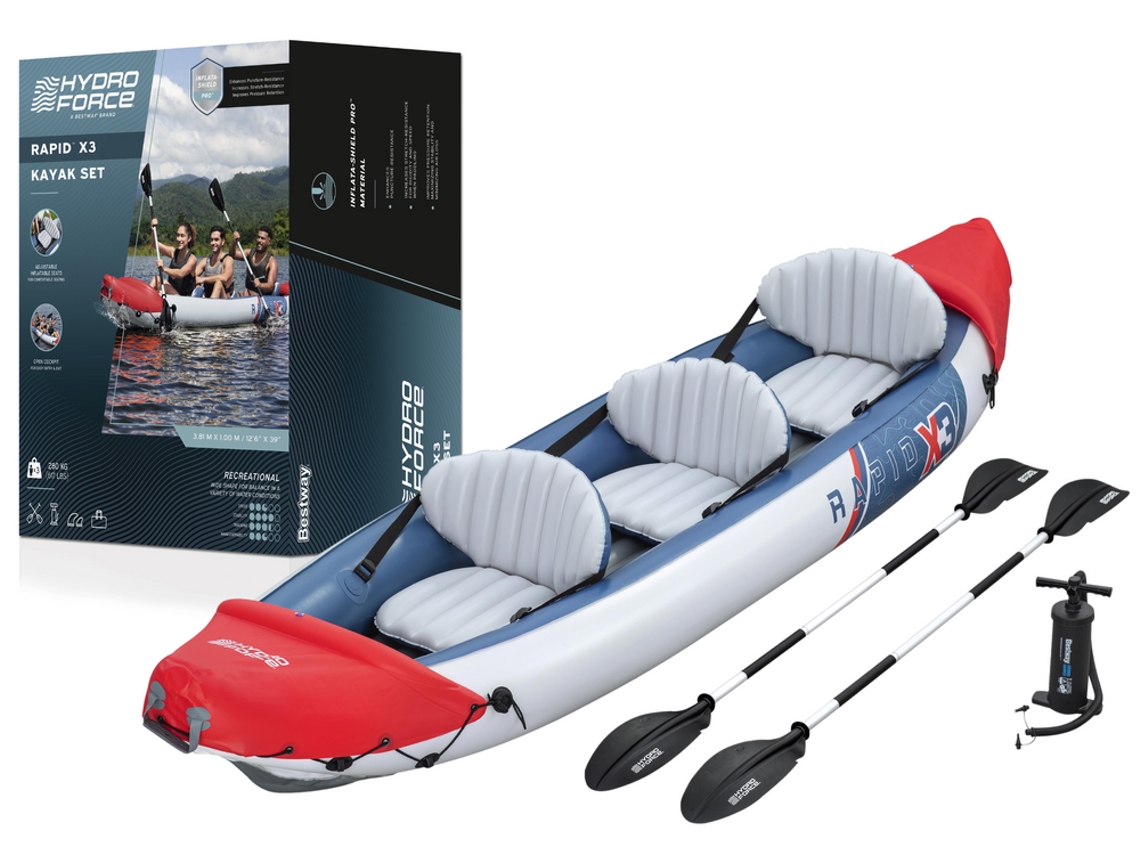 Caiaque Insuflável Bestway 381 X 100 Cm 65132