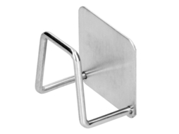 Prateleira de Drenagem de Aço Inoxidável para Cozinha, com Gancho de Parede para Esfregões e Utensílios com MARCA
