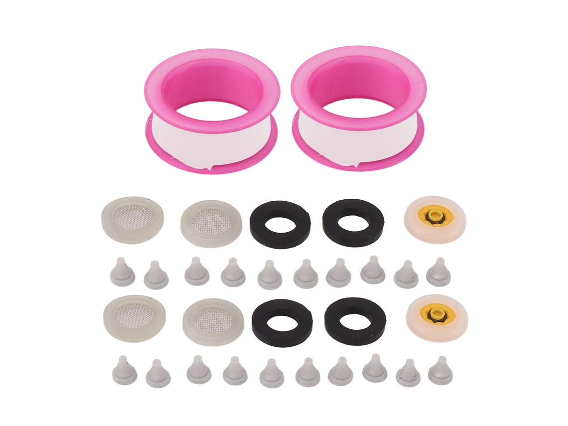 Kit 2 Bicos Chuveiro Silicone Com Acessórios