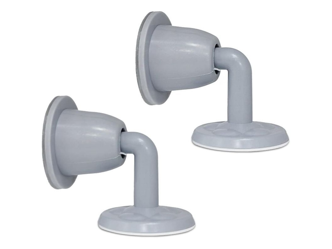 2 Topes de Porta de Silicona Autoadesivo 3m Impermeável Silencioso para Chão e Parede S/MARCA