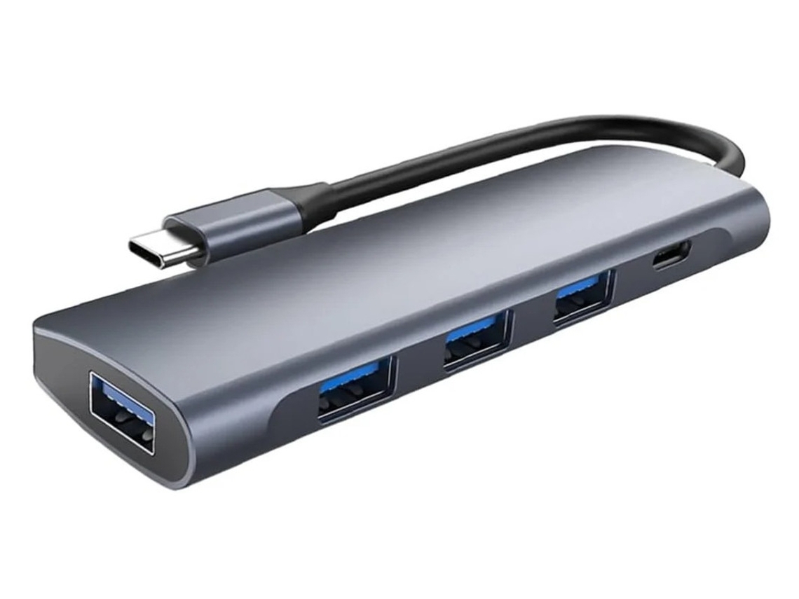 Estação De Acoplamento 5 Em 1 Com Carregador Usb C Multifuncional