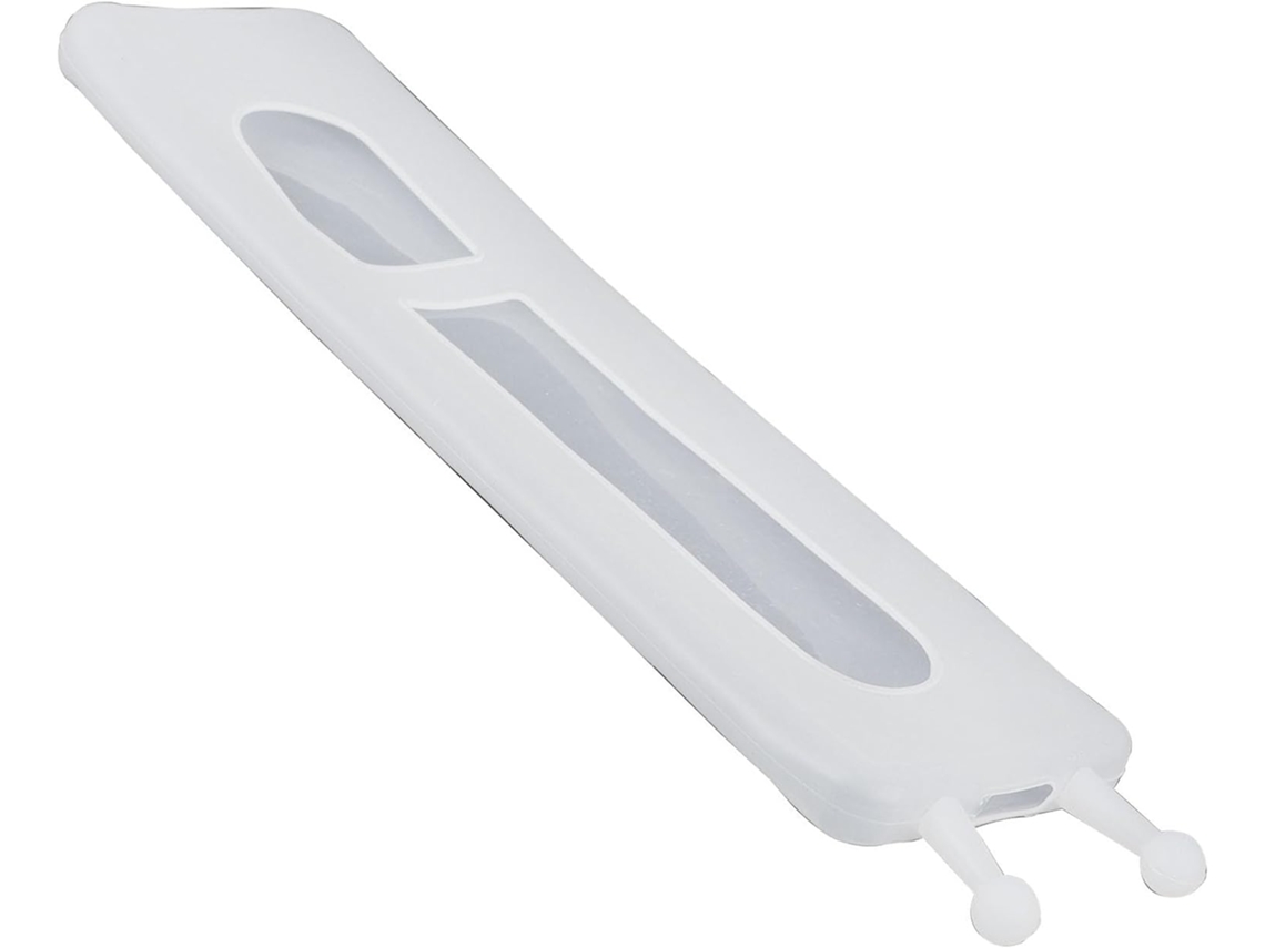 Capa De Silicone Leve, Branca E Resistente A Impactos, Com Acesso Total Aos Botões.