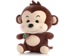 2026 peluche Grande de 35 Cm, Suave Y Esponjoso, Con Forma de Mono, Ideal para Abrazar Y como Almohada Cómoda.