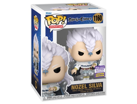 Figura Funko BLACK CLOVER Nozel Silva SDCC 2023 Us Exclusivo Pop! Vinil