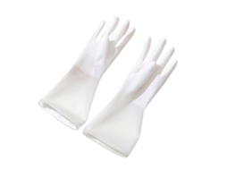 Luvas de Borracha Reutilizáveis, Anti derrapantes para Limpeza de Cozinha | S/MARCA
