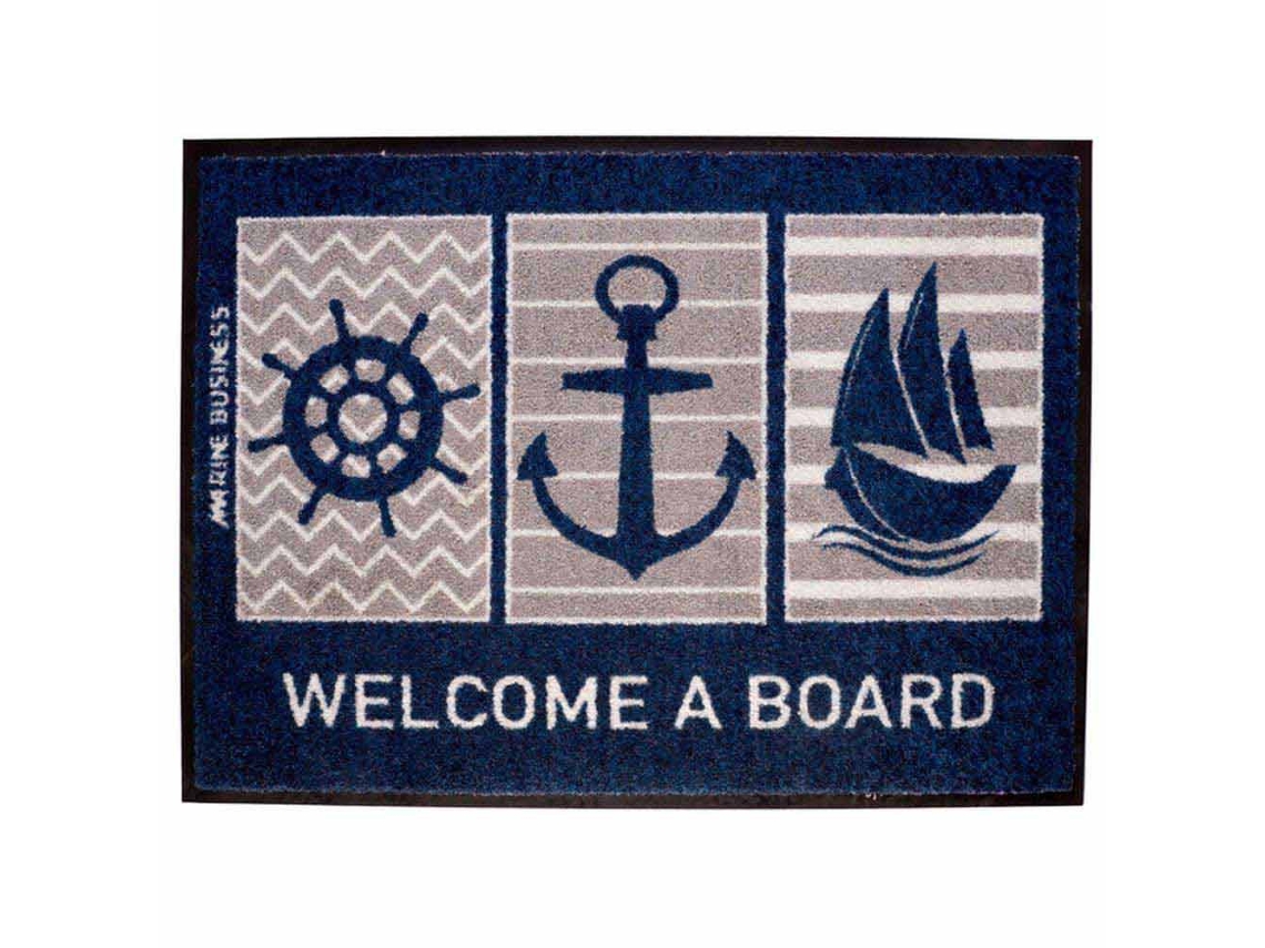 Tapete para Barcos Azul 70 X 50 Cmmarine Business