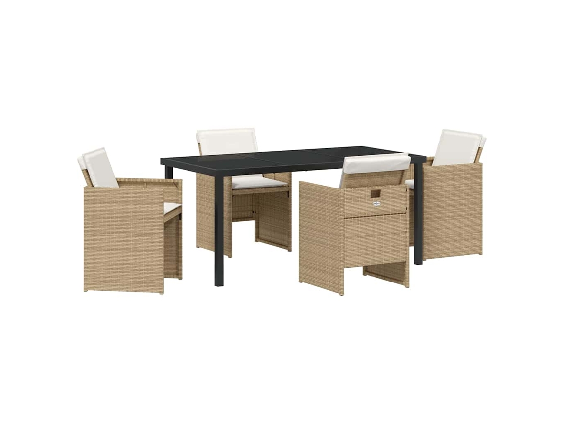 Conjunto de Móveis de Jardim 5 Pcs HARLANV1