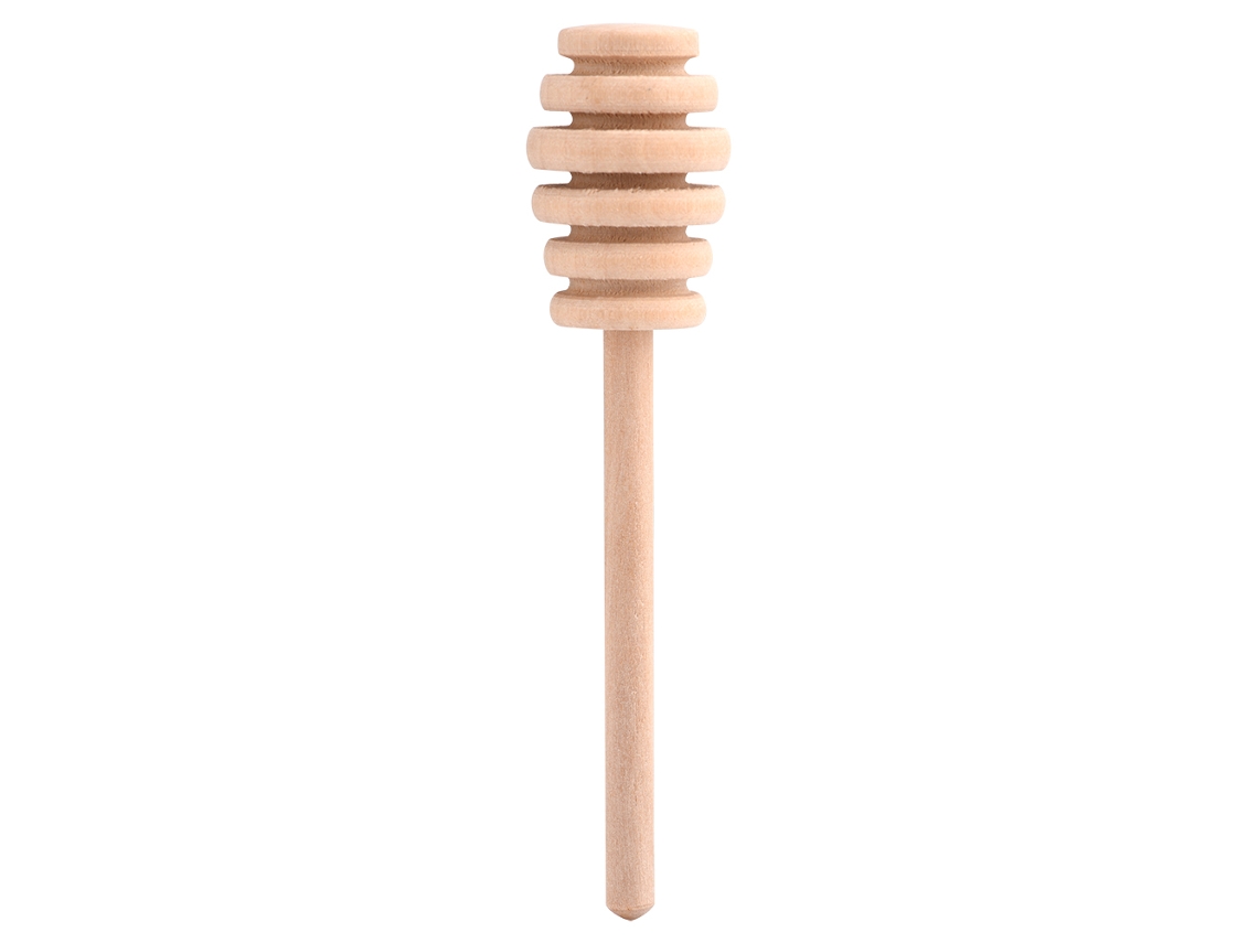 50pcs/set Concha de Mel de Madeira 10,5cm para Despejar Coletar Misturar Utensílio de Casa