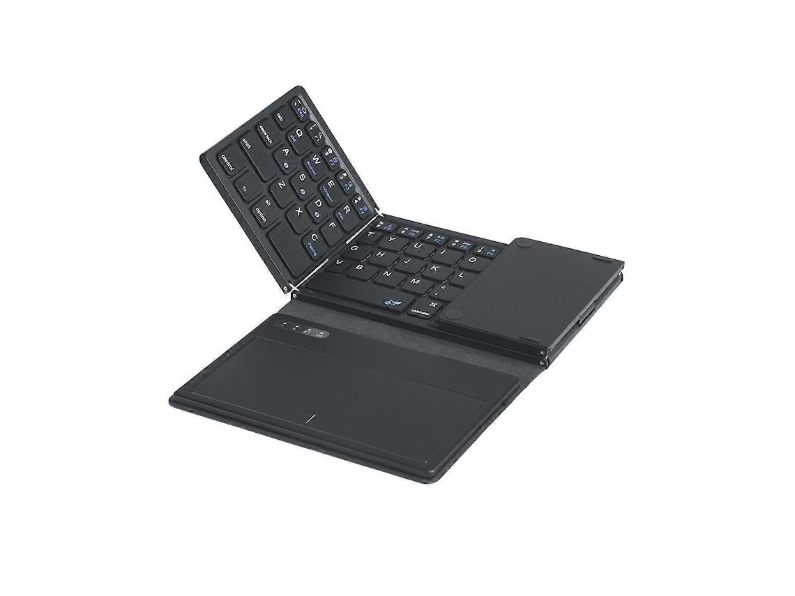 Teclado Dobrável Sem Fio Bluetooth com Touchpad, Ultrafino e Portátil, Compatível com Ios e Android. TAISHENGDA