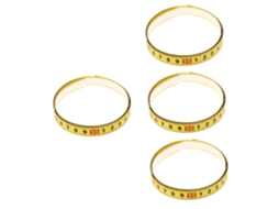 Conjunto De 4 Réguas Autoadesivas, Medição Precisa, Fácil De Instalar, Ideal Para Diversos Usos.